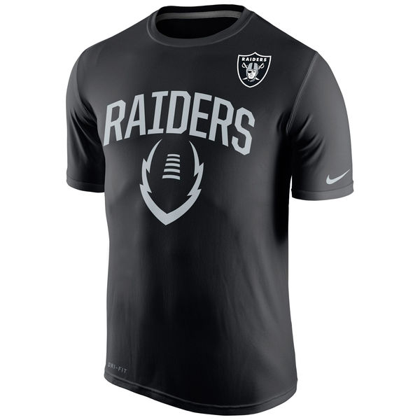Men NFL Oakland Raiders Nike Legend Icon Performance TShirt  Black
